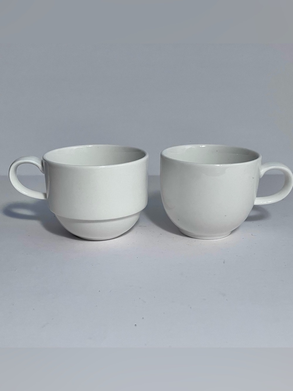2 Royal Porcelain MAXADURA Espresso Cups / CULINARY INSTITUTE OF AMERICA / Rare